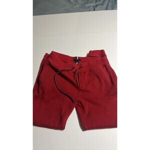 Tommy Hilfiger Men's Red Jogger Sweatpants